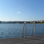 Molo u jablonecké přehrady