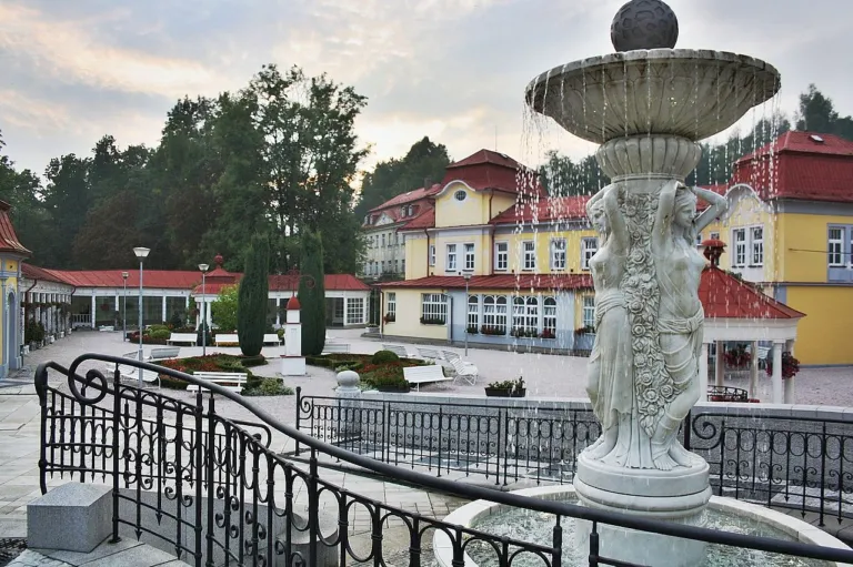 Lázně Libverda, Centrum