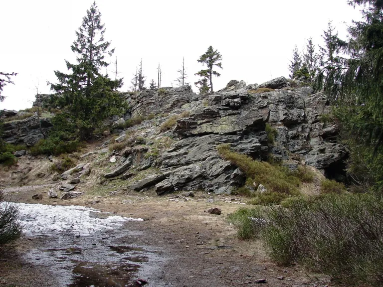 Janova skála, Krkonoše