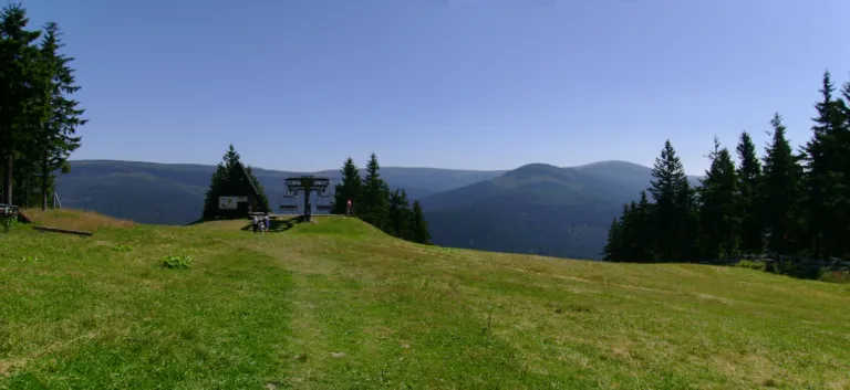 Panorama z Čerťáku