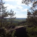 Vyhlídka na Bezděz – výhled