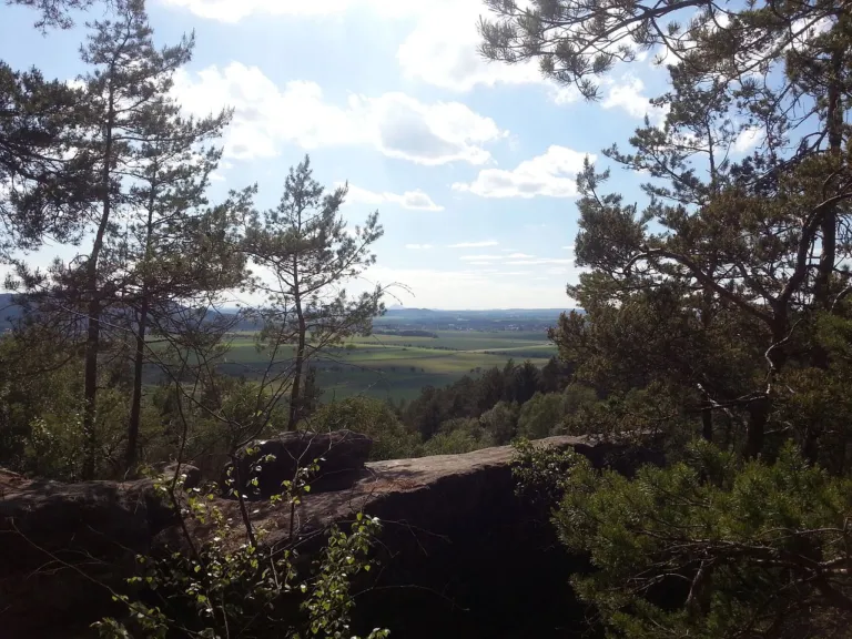 Vyhlídka na Bezděz – výhled